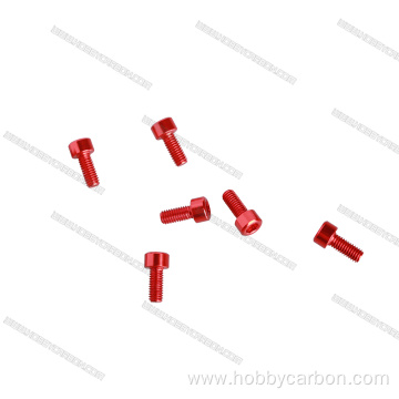 Custom anodized aluminum fasteners aluminium 7075 screws